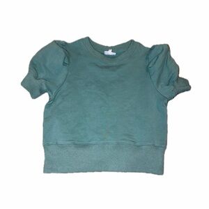 pleat Collection Girls Riley Sweatshirt Top - size 7